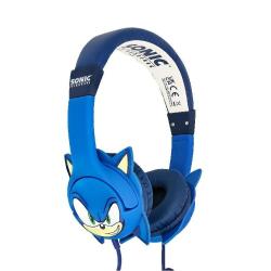 Otroške žične slušalke Sonic združujejo varen zvok, udobno nošenje in atraktiven Sonic dizajn z ušesi za zabavno poslušanje glasbe, filmov in iger.