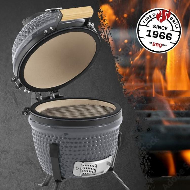 Keramični žar na oglje LANDMANN Mini Kamado (00573)
