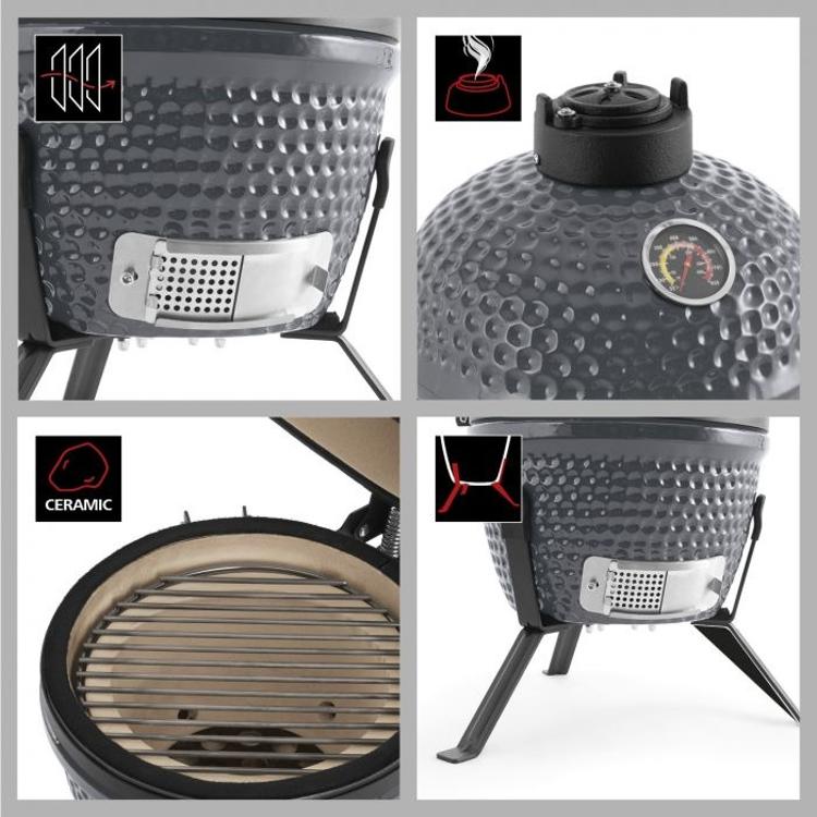 Keramični žar na oglje LANDMANN Mini Kamado (00573)