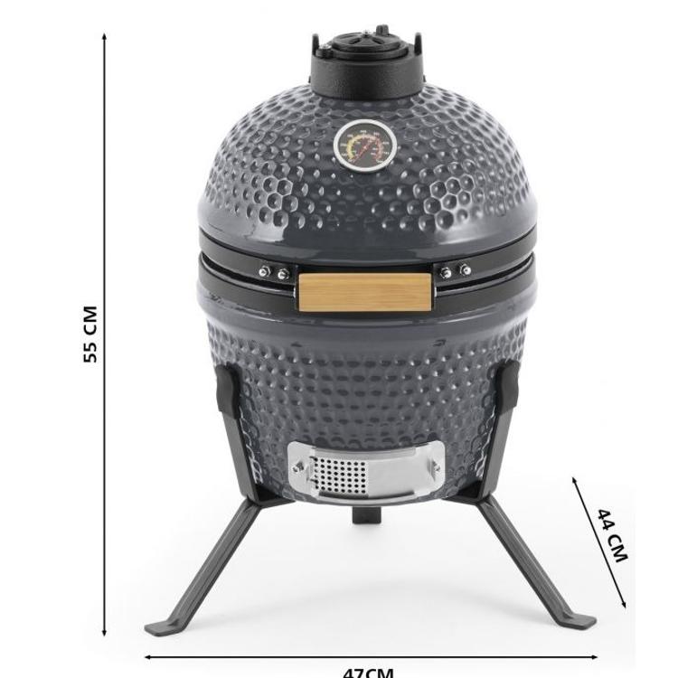 Keramični žar na oglje LANDMANN Mini Kamado (00573)