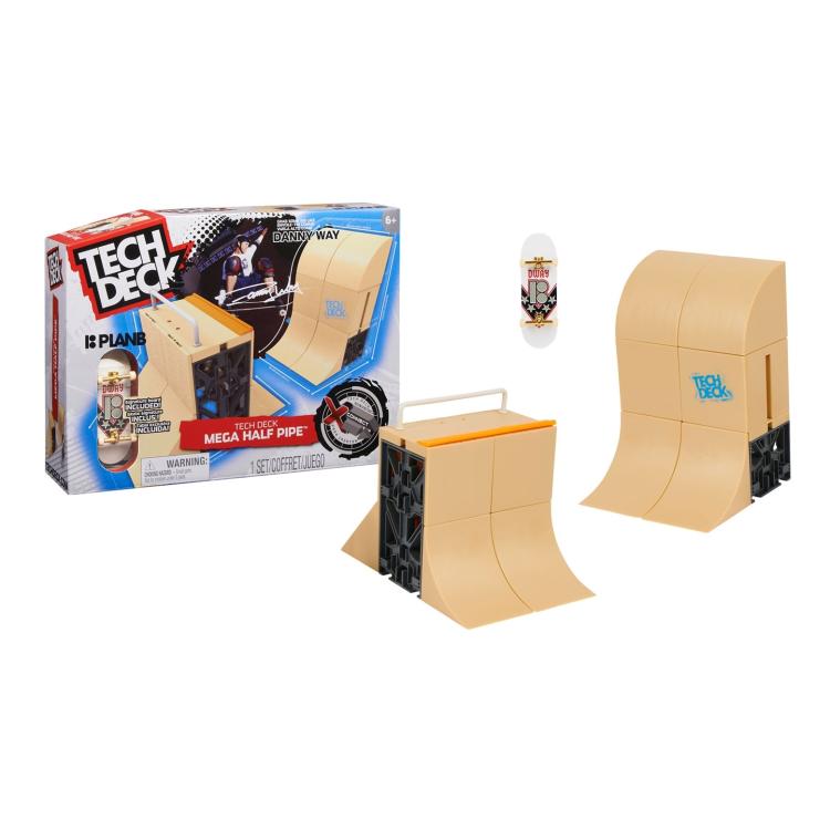 Set Tech Deck Mega half pipe