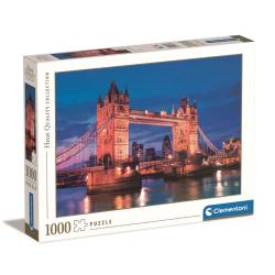 Sestavljanka Clementoni High Quality Collection- Tower Bridge at Night 39674, 1000 kosov