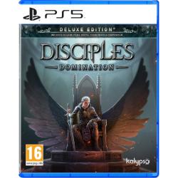 Disciples: Domination Deluxe Edition za PlayStation 5 je temačna fantazijska strateška igra, v kateri igralci vodijo frakcije, gradijo vojske in se borijo za prevlado v mističnem svetu.