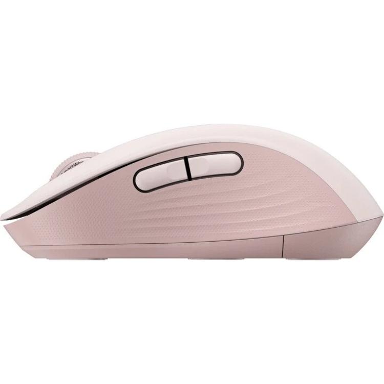 Brezžična optična miška Logitech M650, roza