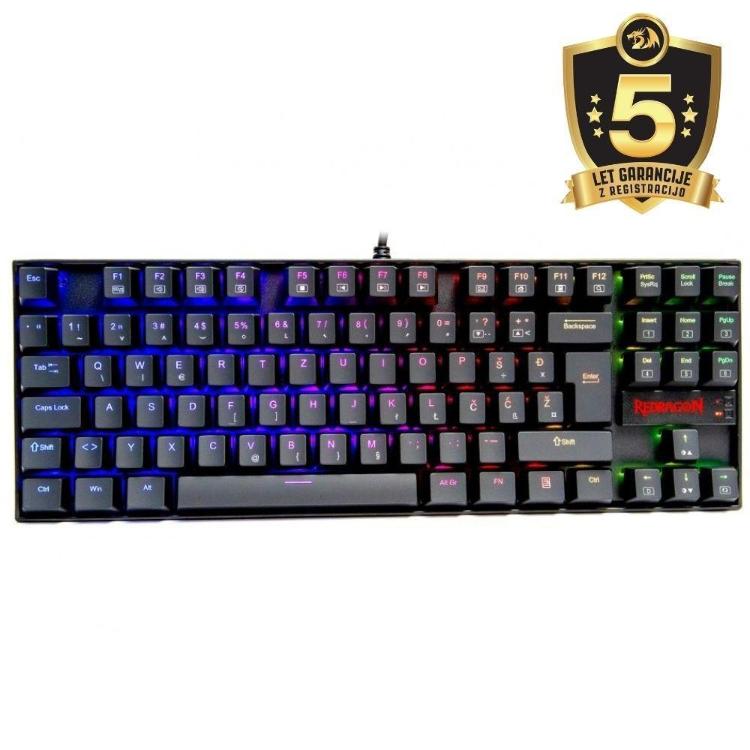 Mehanska tipkovnica Redragon Kumara K552, RGB