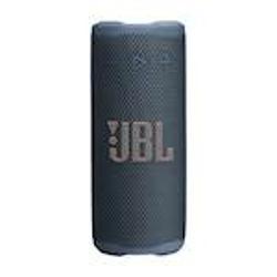 Zvočnik: Prenosni Bluetooth zvočnik JBL Grip, temno modre barve, robustna teksturirana zasnova za uporabo na poti.