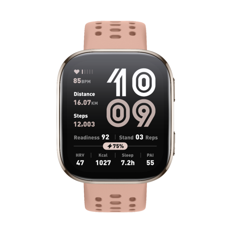 Pametna ura Amazfit Bip 6AMOLED zaslon, GPS, roza