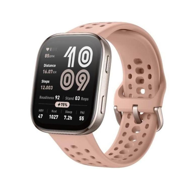 Pametna ura Amazfit Bip 6AMOLED zaslon, GPS, roza