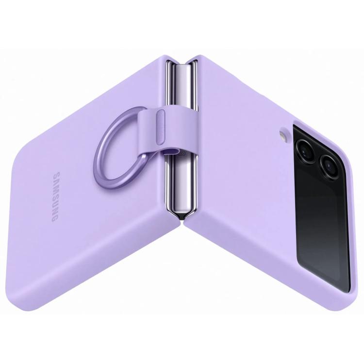 Originalni ovitek z držalom Samsung Galaxy Z FLIP4, vijolična_1