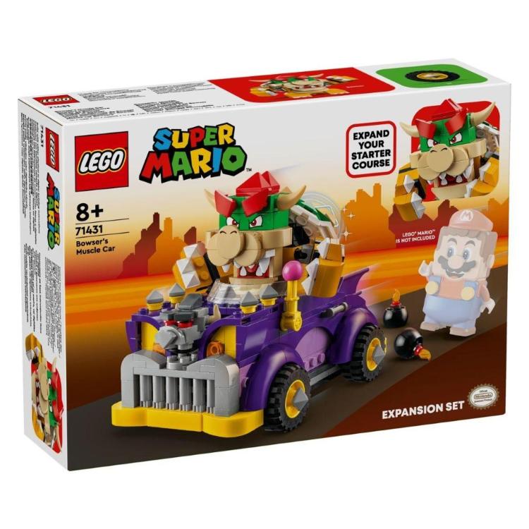 Lego Super Mario Bowserjev avto podaljšana steza - 71431