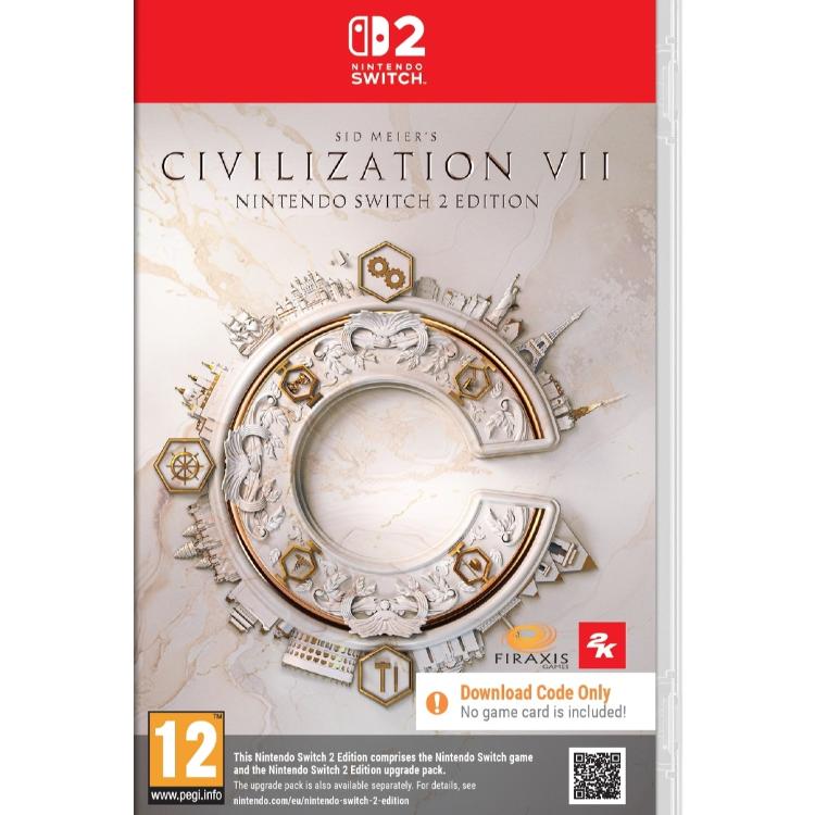 Sid Meier’s Civilization VII Nintendo Switch 2 Edition igralca postavi v vlogo voditelja civilizacije, ki skozi zgodovinska obdobja gradi imperij, razvija tehnologije in oblikuje potek svetovne zgodovine.