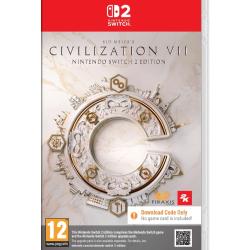 Sid Meier’s Civilization VII Nintendo Switch 2 Edition igralca postavi v vlogo voditelja civilizacije, ki skozi zgodovinska obdobja gradi imperij, razvija tehnologije in oblikuje potek svetovne zgodovine.