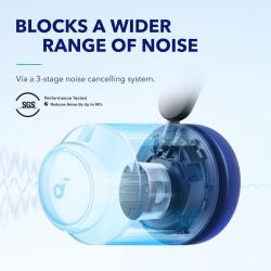 Brezžične naglavne slušalke Anker Soundcore Q45, črne