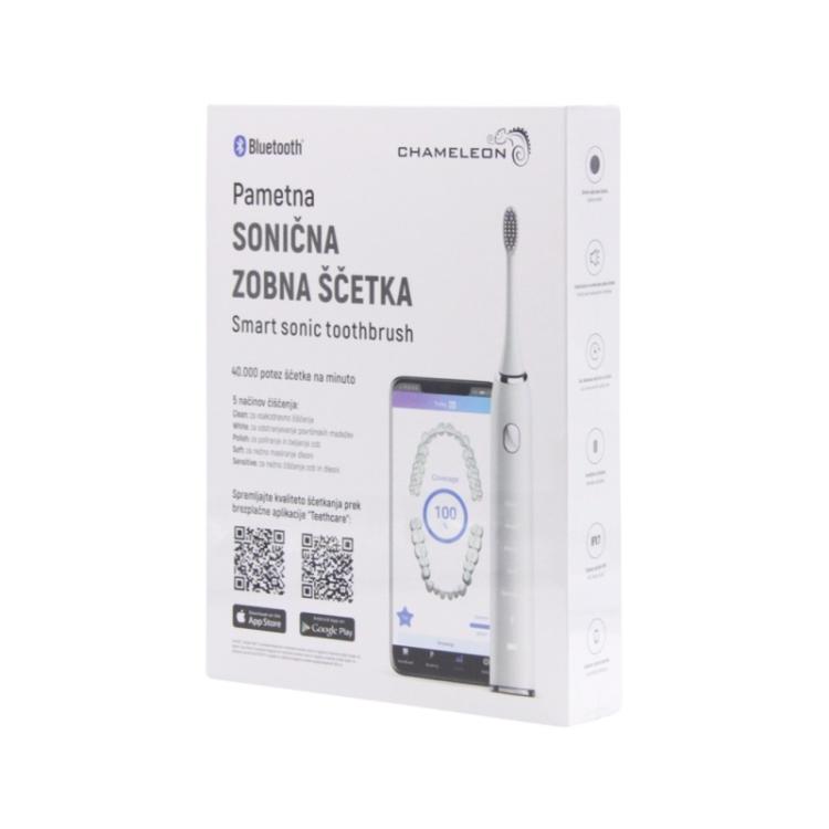 Pametna električna sonična zobna ščetka Chameleon 1741-08 + potovalna torbica z brezžičnim polnjenjem_5