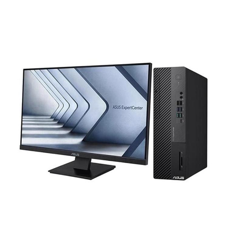 Namizni računalnik ASUS ExpertCenter D7 D700SC-5115000170 i5 / 16GB / 512GB/ Windows 10 Pro (črn) + Zaslon ASUS ExpertCenter C1275Q 27" FHD IPS 75Hz / 5ms (črn) 27,0" / 1920x1080 / i5 / 16GB / 512GB SSD / Intel UHD Graphics SSD