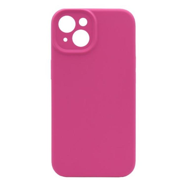 Silikonski ovitek (liquid silicone) za Apple iPhone 13, N-Soft, temno roza