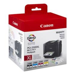 Komplet kartuš Canon PGI-2500XL, Cyan, Magenta, Rumena, Črna