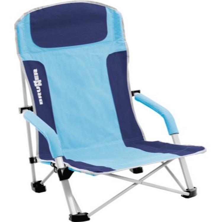 Zložljiv stol za na plažo Brunner BULA 0404148N C57, moder