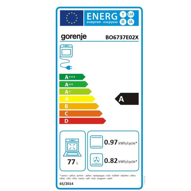 Vgradna pečica Gorenje BO6737E02X_5