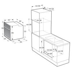 Vgradna pečica Gorenje BO6737E02X_4