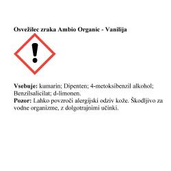 Osvežilec zraka Ambio Organic, vanilija_2
