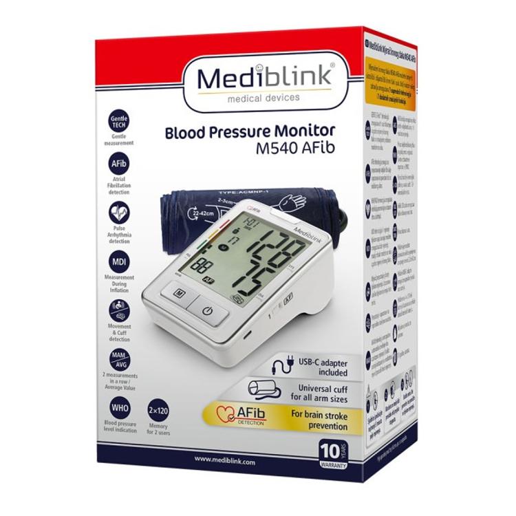 Merilnik krvnega tlaka Mediblink M540 AFib