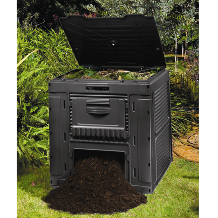 Kompostnik Keter E-Composter, 470l, črna