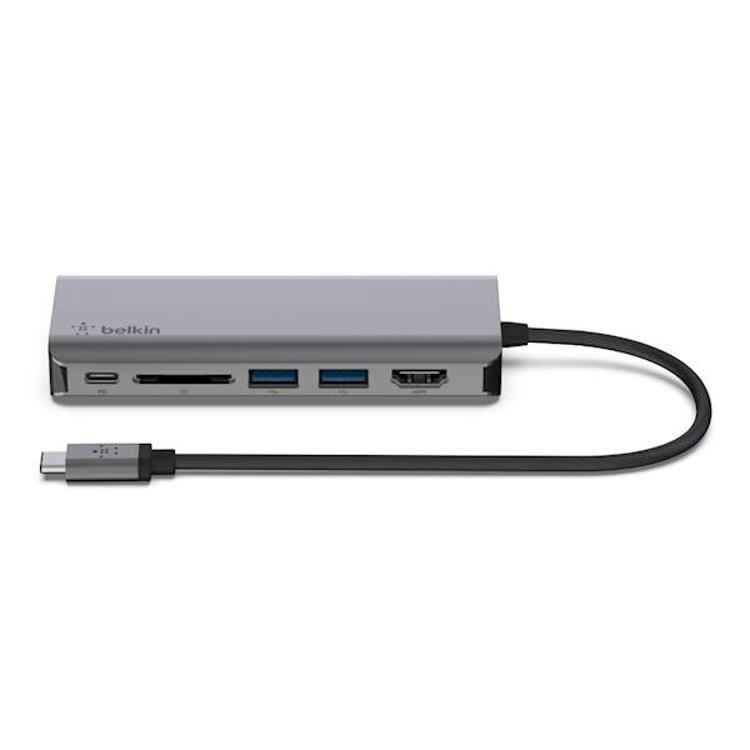 Media HUB Belkin USB-C, 6v1
