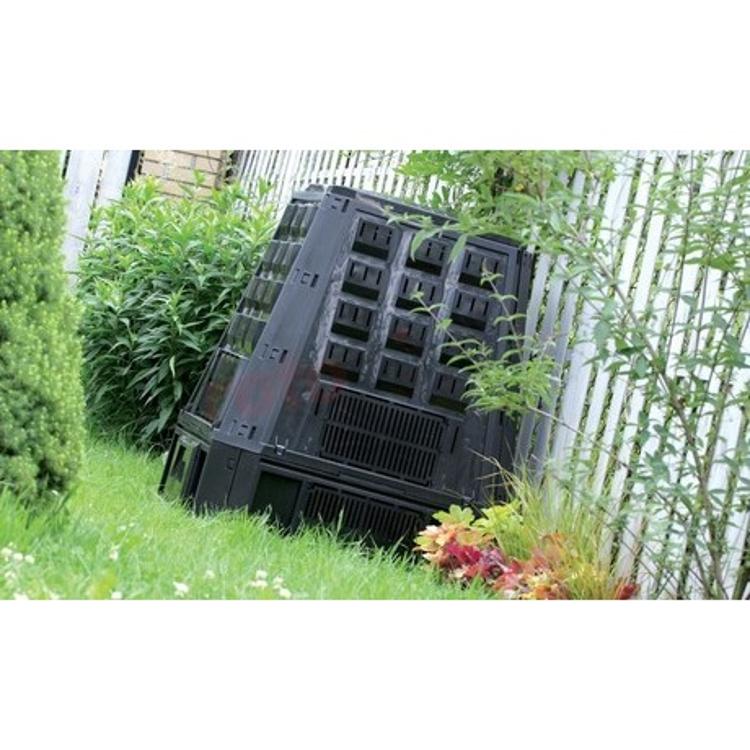 Kompostnik EvoGreen, 630 l, črn
