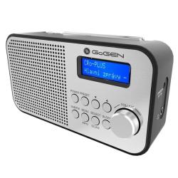 Gogen GOGDAB300N radio DAB+ DAB 300, srebrn 