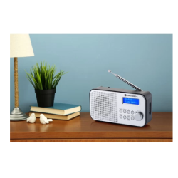 Gogen GOGDAB300N radio DAB+ DAB 300, srebrn_2