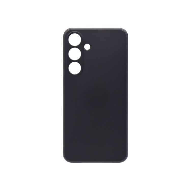 Samsung Galaxy S25+ - Gumiran ovitek (TPU) - črn N-Type