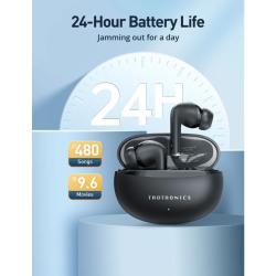 Brezžične slušalke TaoTronics BH1118, bele