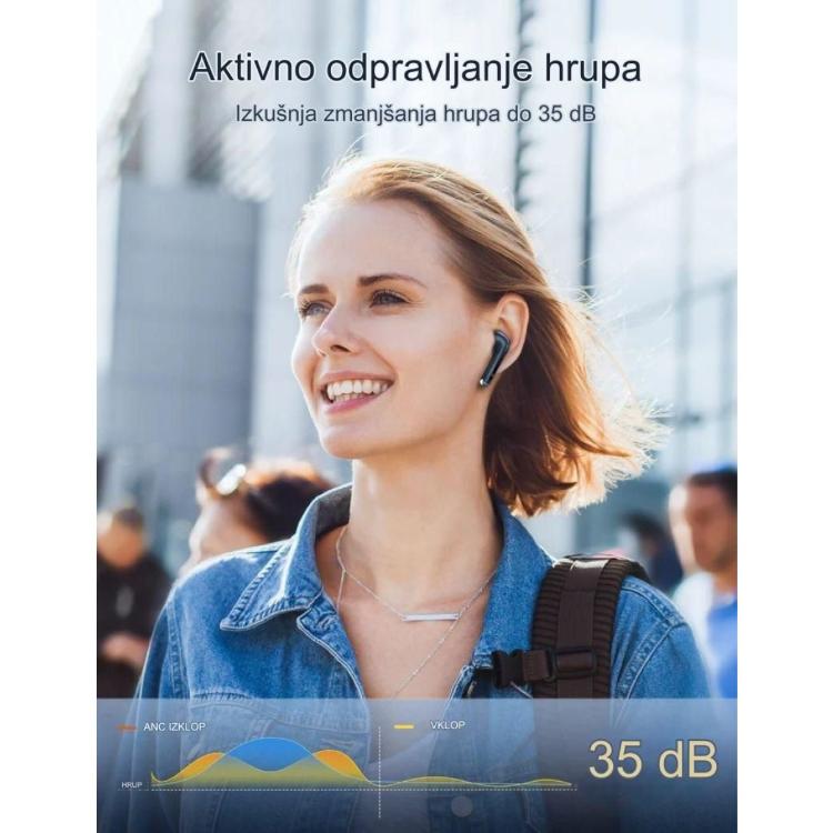 Brezžične slušalke TaoTronics BH1118, bele