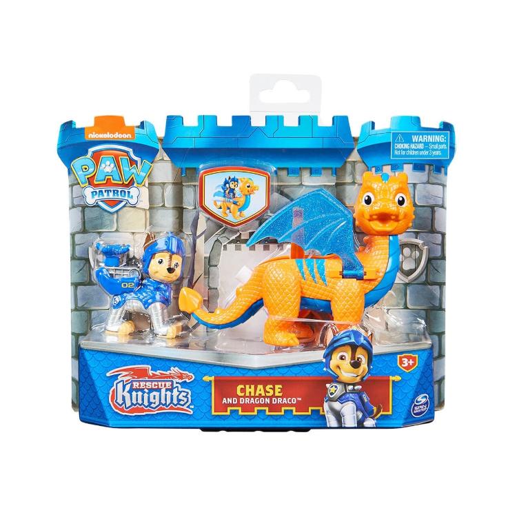 Figura Paw Patrol Knight in zmaj Chase