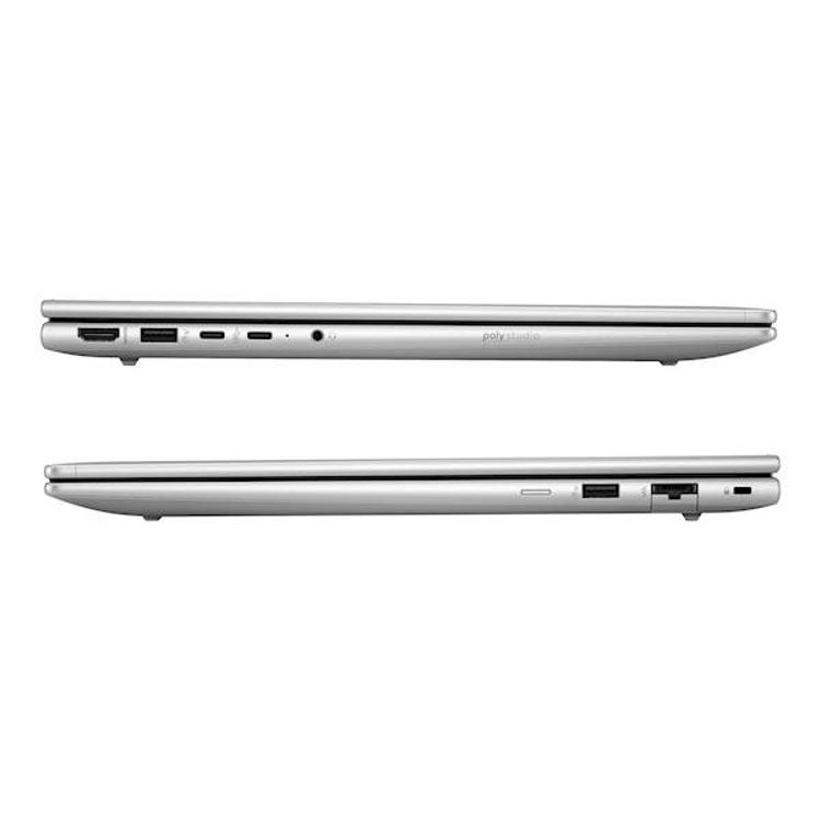 Stranski pogled na HP ProBook z jasno vidnimi priključki na obeh straneh ohišja.