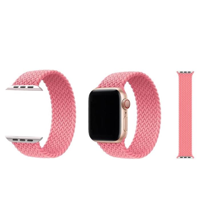 Najlonski pašček Chic (vel.S) za Apple Watch (38/40/41 mm), roza, dolžina 13,5 cm_1