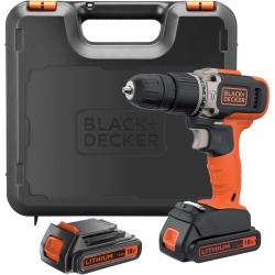 Akumulatorski vrtalnik Black+Decker BCD003C2K 18V, 2x 1,5Ah + kovček