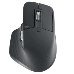 Brezžična ergonomska miška Logitech MX Master 3S z naprednim senzorjem, tihimi kliki in prilagodljivimi gumbi omogoča izjemno udobje ter visoko produktivnost pri vsakodnevnem delu.
