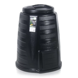 Kompostnik, 340 l, črn