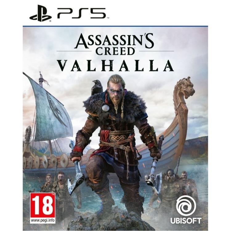 Igra Assassin’s Creed Valhalla za PlayStation 5 igralca popelje v dobo Vikingov, kjer raziskuje odprti svet, osvaja nova ozemlja in gradi svojo naselbino.