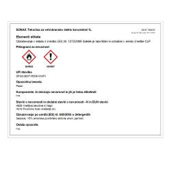 Tekočina za vetrobransko steklo Sonax, zimsko, koncentrat, 1 l, -40°C_2