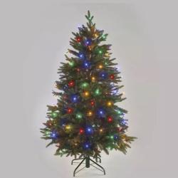 Božična veriga, 240 LED, 24 m, zunanja in notranja, večbarvna, časovnik_3