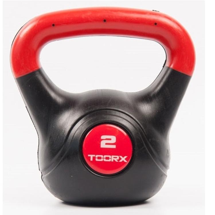 Kettlebell utež 2 kg, Toorx, PVC_1