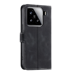 Preklopna torbica za Xiaomi 15, (WLM), črna