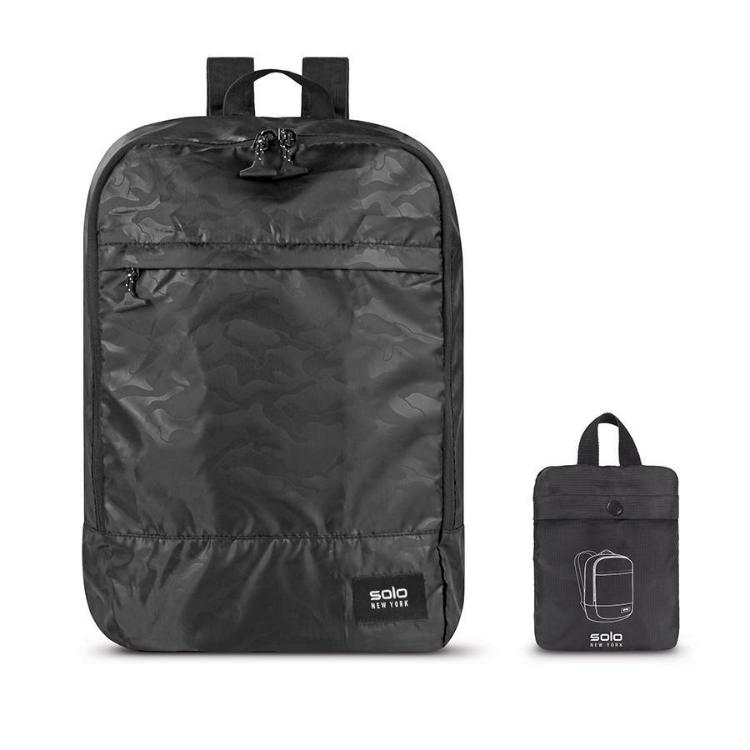 Nahrbtniki Solo Packable, črna