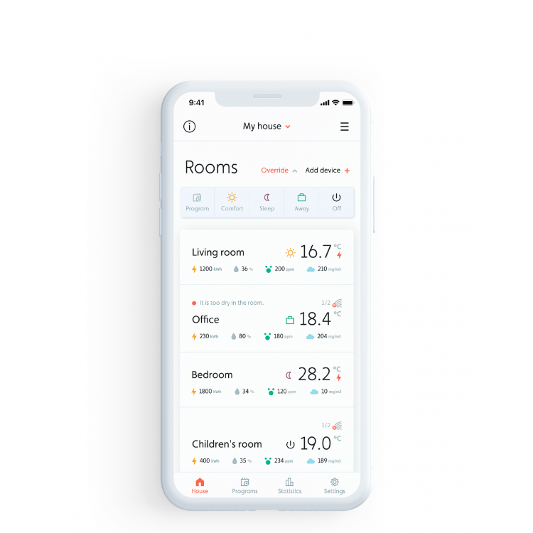 Panelni konvekcijski grelnik MILL GL600WIFI3 600W