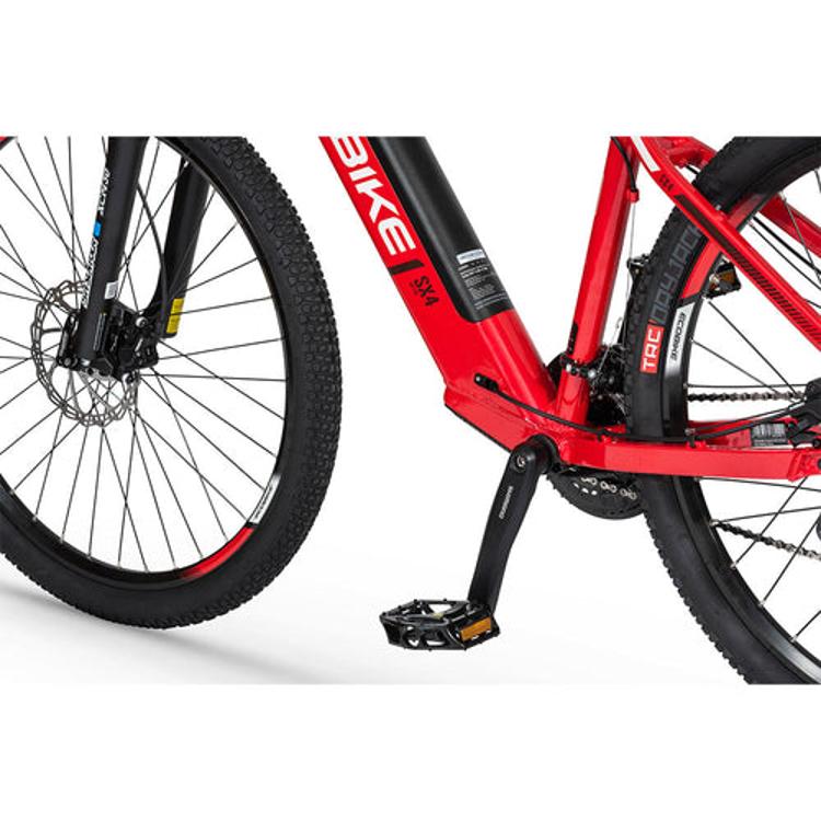 Električno kolo EcoBike SX4, 17,5 Ah, 630 Wh, rdeča