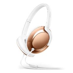 Naglavne slušalke Philips Flite SHL4805RG/00, biserno bela in rožnato zlata_1
