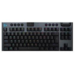 Brezžična mehanska tipkovnica Logitech G915 LightSpeed TKL GL Tenkeyless, RGB, mehanska, črna